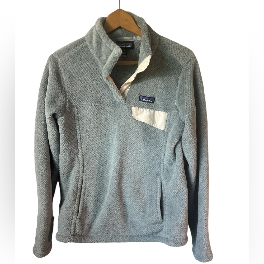 Patagonia Fleece Pullover retool snap t Gray med Outdoor PNW Granola Gorpcore